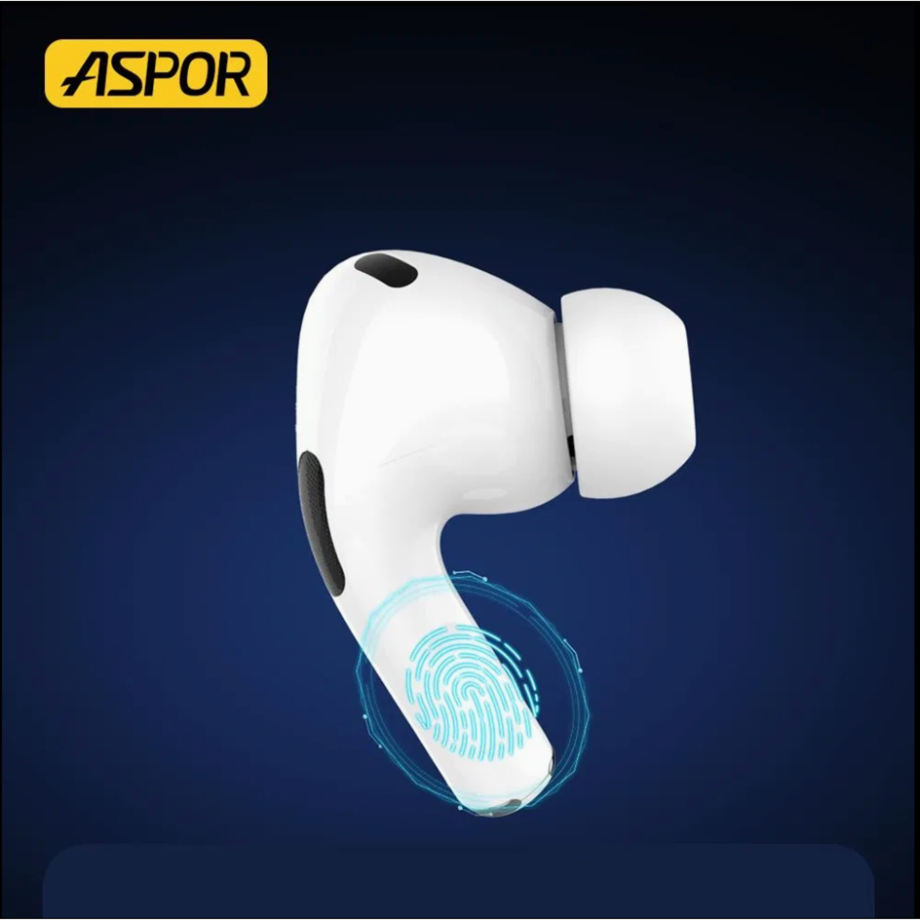 ASPOR Wireless Earbuds with Touchscreen (A629)