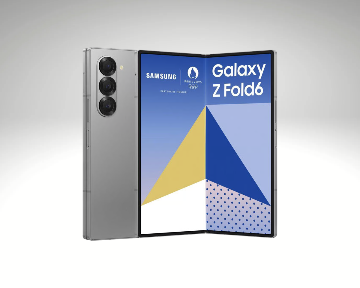 Samsung Z Fold 6 256GB 12GB RAM Silver Shadow