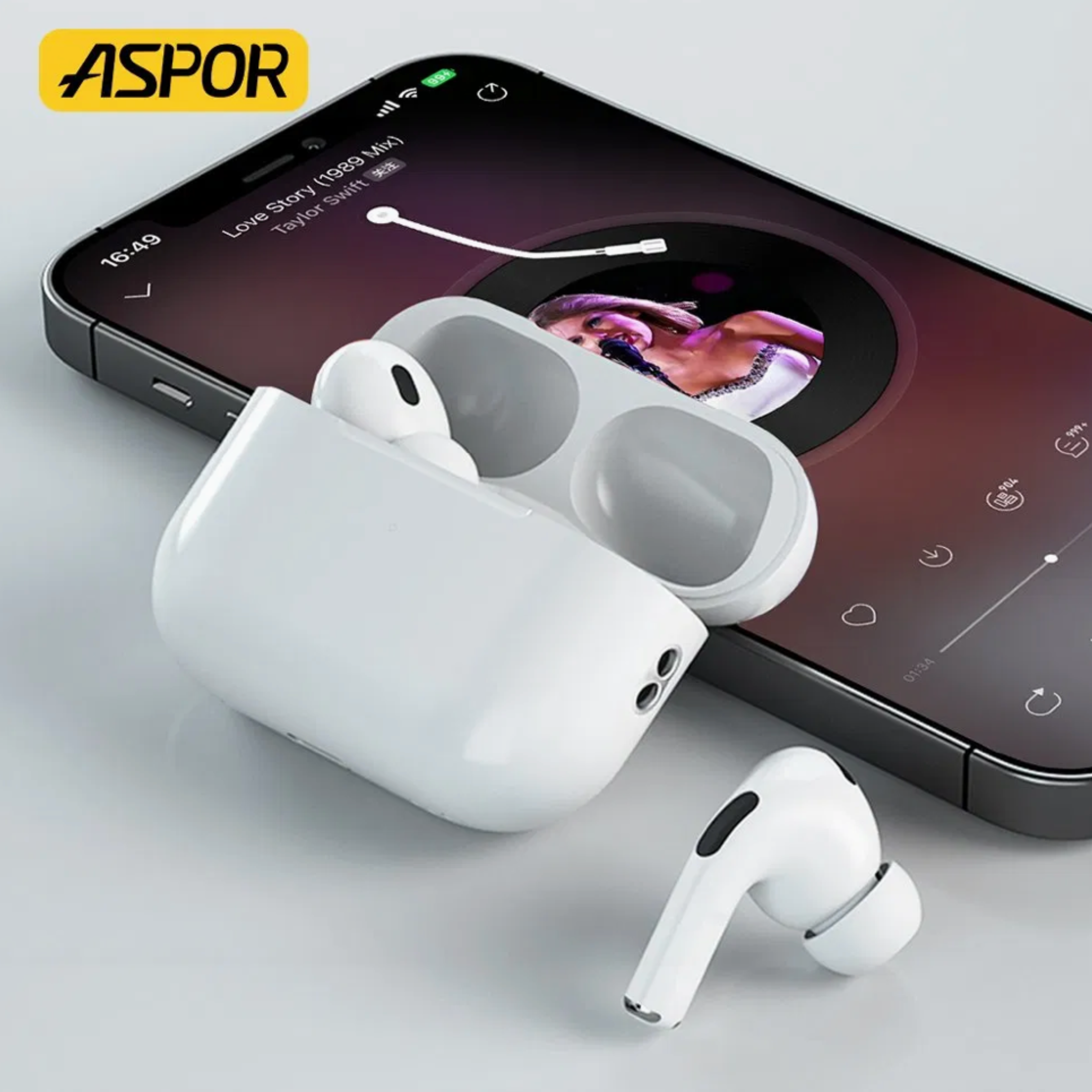 ASPOR Wireless Earbuds Pro 2 (A620)