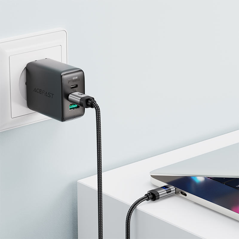 Acefast Charging Data Cable C15-03 USB-C to USB-C 60W (1.2metres)