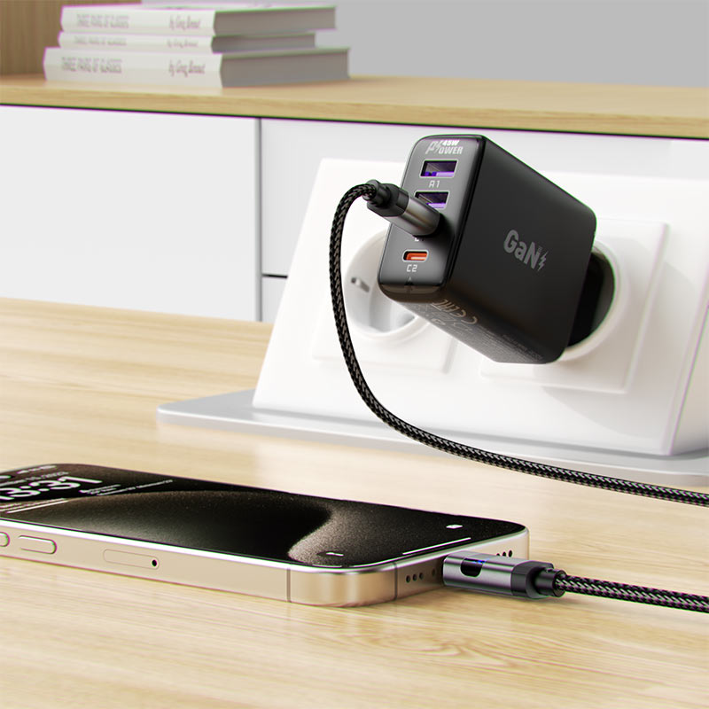 Acefast Charging Data Cable C15-03 USB-C to USB-C 60W (1.2metres)