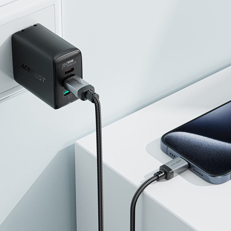 Acefast Charging Data Cable C20-03 USB-C to USB-C 60W (1.2metres)