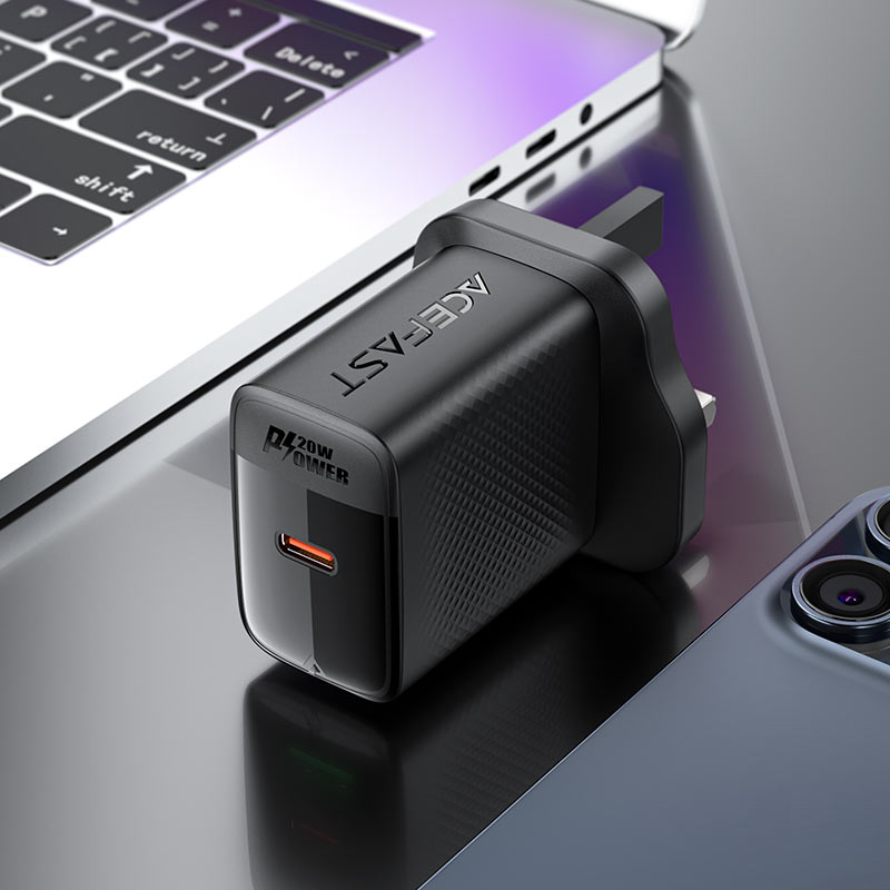 Acefast Fast Charge Wall Charger A83 PD20W (1xUSB-C) UK