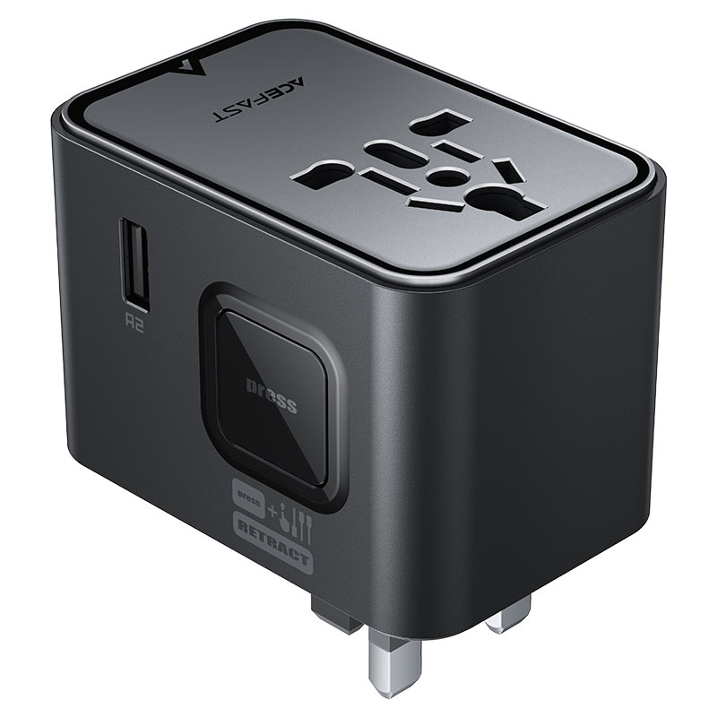 Acefast Charging Adapter Z8 2500W + PD45W GaN (3xUSB-C+2xUSB-A)