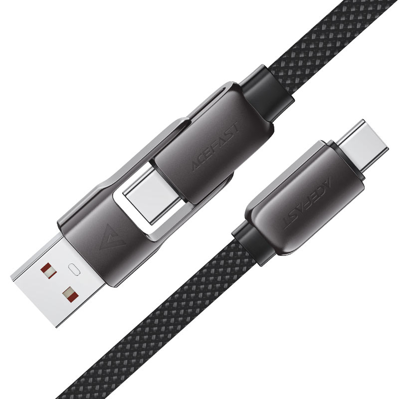 Acefast Charging Data Cable C13-04 USB-A / USB-C to USB-C (1.2metres)