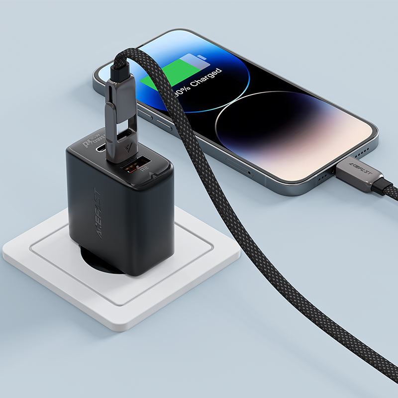 Acefast Charging Data Cable C13-04 USB-A / USB-C to USB-C (1.2metres)