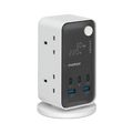 Momax 1-Charge Work Flow 6-Outlet GaN Power Tower 35W with USB Ports