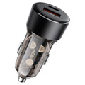 Acefast In-Car Charger USB-C & USB-A Ports 60W